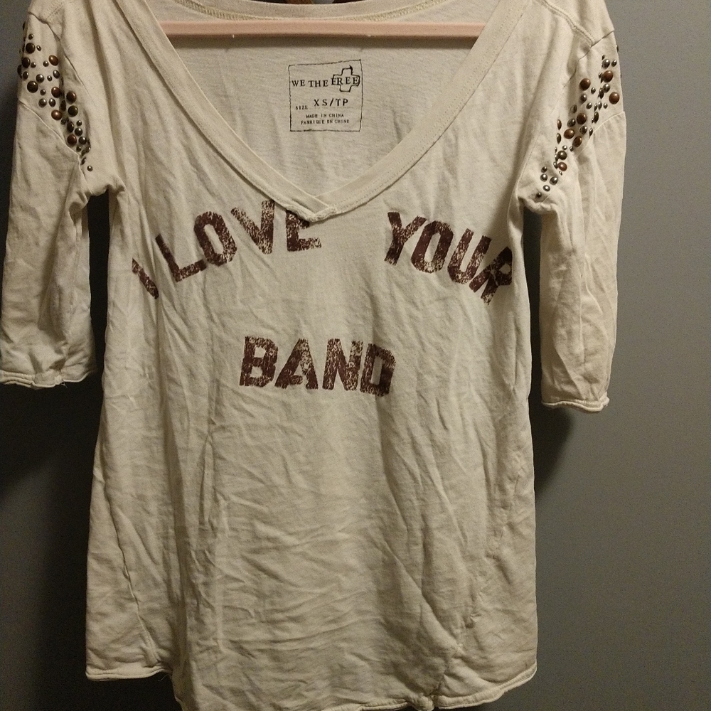 Free People Band Tee